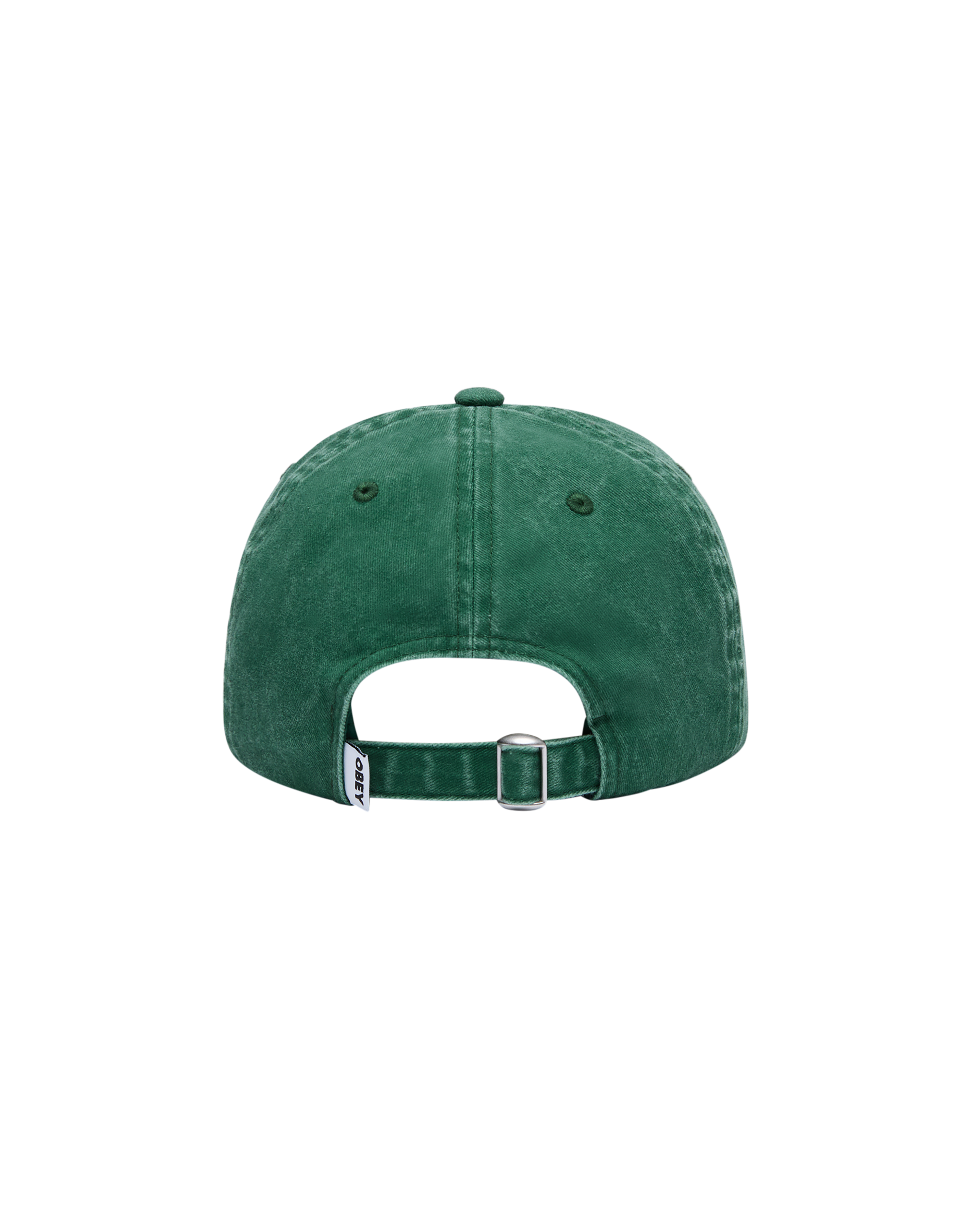 Obey Pigment Outline Delta 6 Panel SB Cap Pine Green Unisex Mütze grün